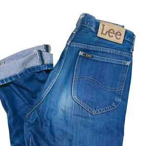 Lee RIDERS ストレートデニム 日本製 E524 革パッチ ライダース ジーンズ ジーパン デニムパンツ