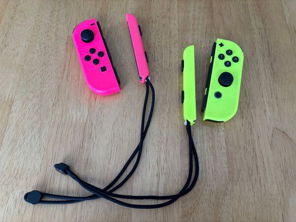 ジョイコン Joy-Con ネオンピンク・ネオンイエロー LR 左右セット