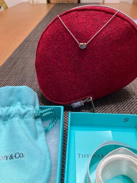 TIFFANY&Co. シルバービーンズネックレス 一式【未使用/未着用】