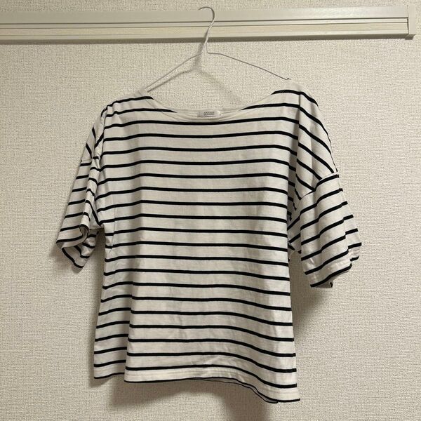 LOWRYS FARMボーダー柄トップス