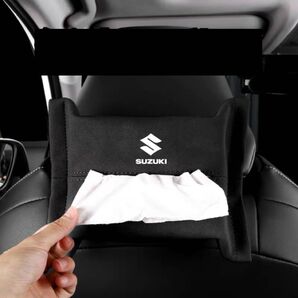 スズキ SUZUKI エンブレム 自動車用 ティッシュケース ティッシュカバー