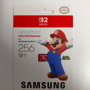 新品未開封品 Samsung microSD Express Card 256GB Nintendo Switch2用 SDカード