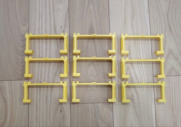 プラレール ブロック橋脚 複線 9個 レイアウト 無限ループ 大量 まとめ売り 橋脚 拡張 橋桁 レール 立体レイアウト 送料無料