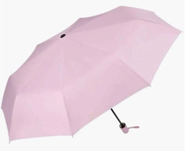 ピンク 日傘 折りたたみ傘 晴雨兼用 内側ブラック完全遮光 100% UV 耐風 撥水 コンパクト レディース 超軽量 傘