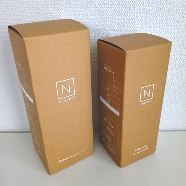 【新品・未開封】N organic Nオーガニック ベーシック バランシングローション 100ml、エッセンスミルク 60ml