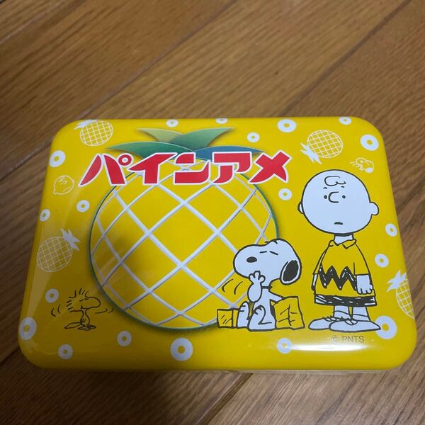 PEANUTS SNOOPY スヌーピー パインアメ コラボ デザイン缶限定 新品