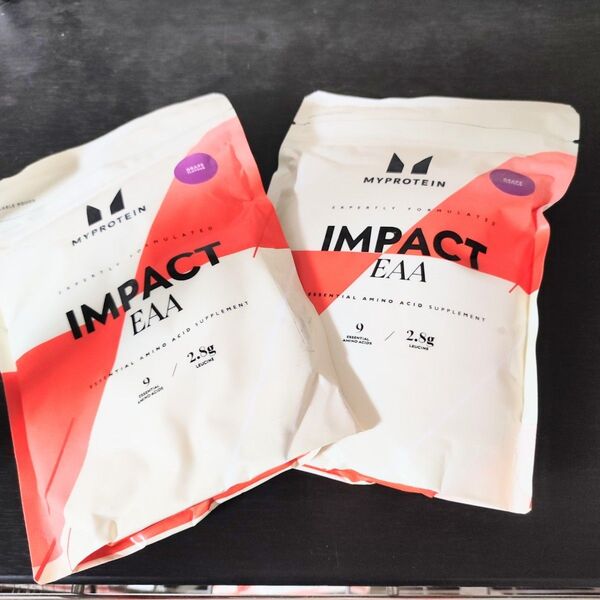 EAA 500g ×2個セット グレープ MYPROTEIN 1kg