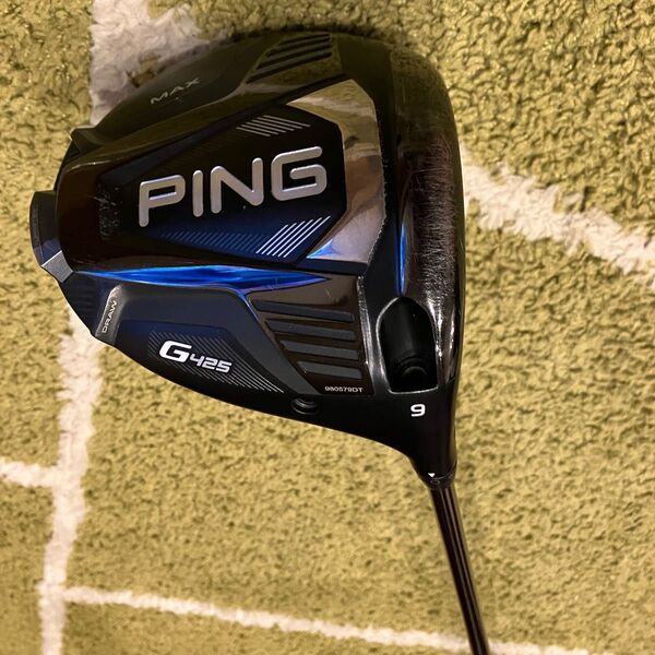 【8/7までの限定価格】PING ドライバー G425 MAX 9° PING TOUR173-65 S ヘッドカバー付き