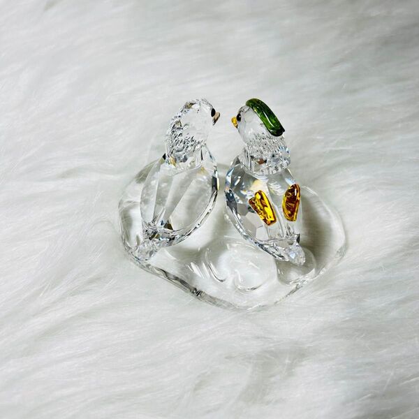 オシドリ スワロフスキー 円満 夫婦 ギフト プレゼント swarovski
