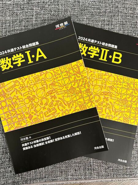2冊セット 2024共通テスト総合問題集 数学IA・IIB 河合塾