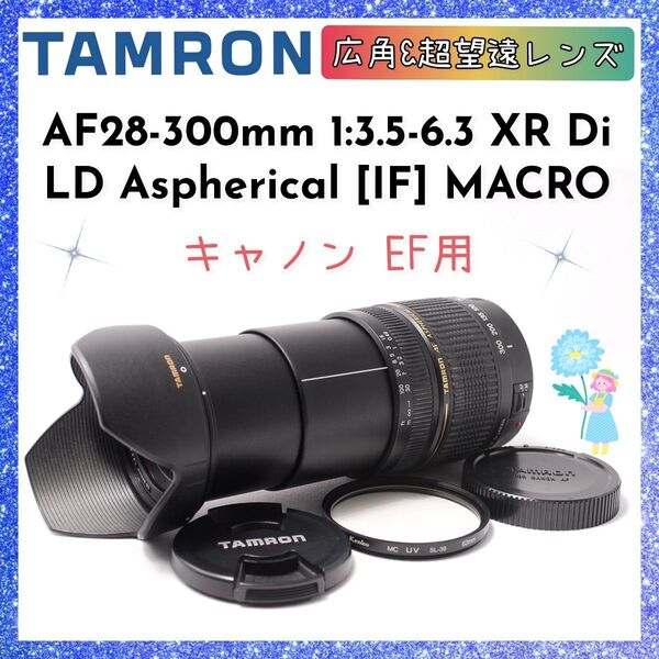 ★即購入1000円OFF★ タムロン TAMRON AF 28-300mm キャノン Canon EF用 広角&超望遠レンズ