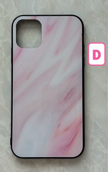 iPhone11ProMaxのDケース ☆シンプル☆耐衝撃背面9Hガラスケース