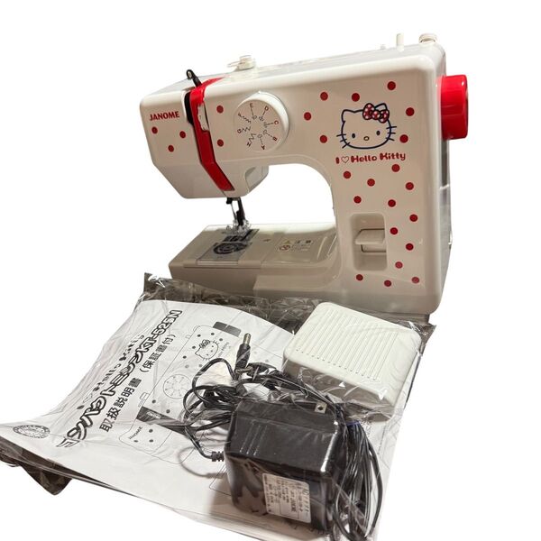 JANOME コンパクトミシン KT-525N ハローキティ