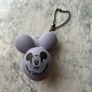 【東京ディズニーリゾート】 バルーン バッグチャームケース ミッキーマウス 紫
