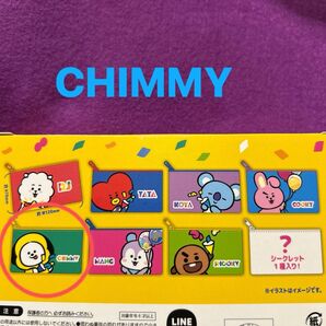 BT21 ランダムフラットミニポーチ CHIMMY