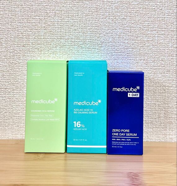 Medicube メディキューブ CICA シカアンプル ゼロ毛穴 1DAYセラム アゼライン酸 美容液