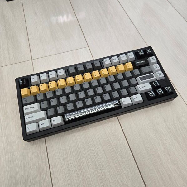 WOBKEY Rainy75 RT PRO ブラック ラピッドトリガーキーボード