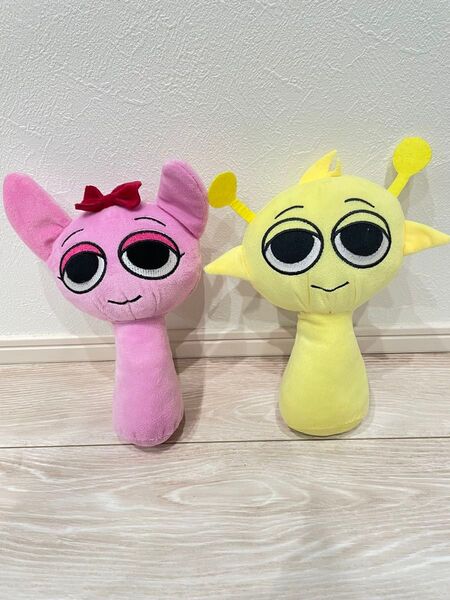 スプランキー ぬいぐるみ 2個セット ピンキー サイモン