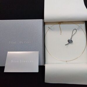 STARJEWELRYスタージュエリーK10ダイヤモンドワイヤーネックレス