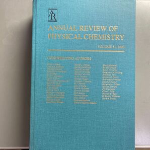 Annual review of physical chemistry, vol.51 (2000)