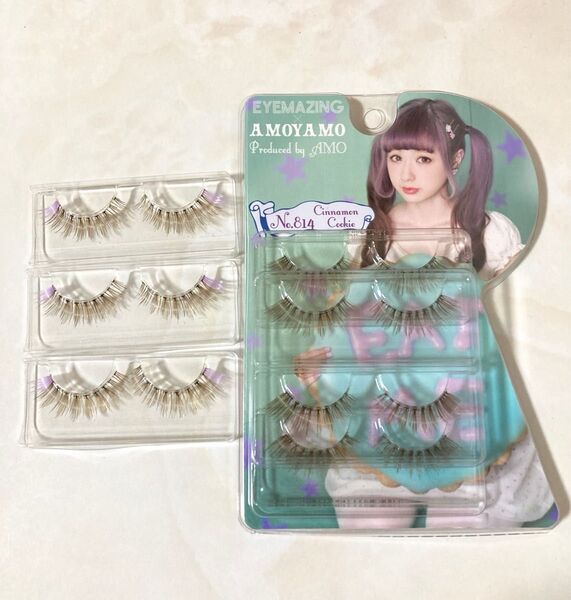 EYEMAZING×AMOYAMO 814 815 つけまつげ amo カラー つけま アイメイジング