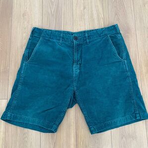 SPELLBOUND コーデュロイハーフパンツ グリーン サイズ30