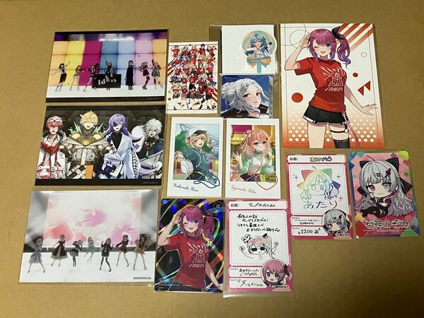 にじさんじ歌謡祭 にじフェス2023 テーマパークチェキ ポストカード 紙類まとめ売り VTuber 倉持めると 石神のぞみ