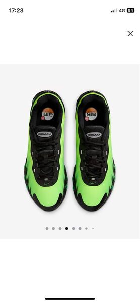【新品未使用】NIKE AIR MAX DN8 AMD BLACK/BLACK-GREEN STRIKE-VOLT 26.5㎝