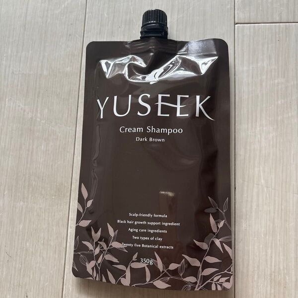 YUSEEK クリームシャンプー ダークブラウン 350g