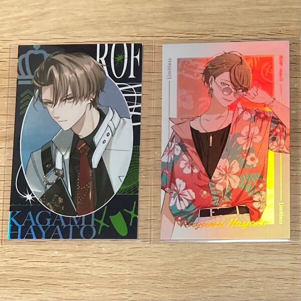 にじさんじ ROF-MAO 2nd カード キービジュアル スーツ アロハシャツ ろふまお 加賀美ハヤト