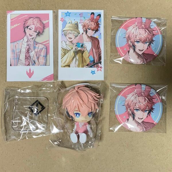 にじさんじ 赤城ウェン 2nd anniversary おでかけoriens チェキ カード 缶バッジ にじこっと