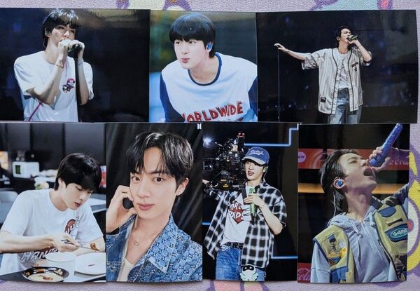 BTS JIN RUNSEOKJIN L判写真 フォト ソクジン バンタン