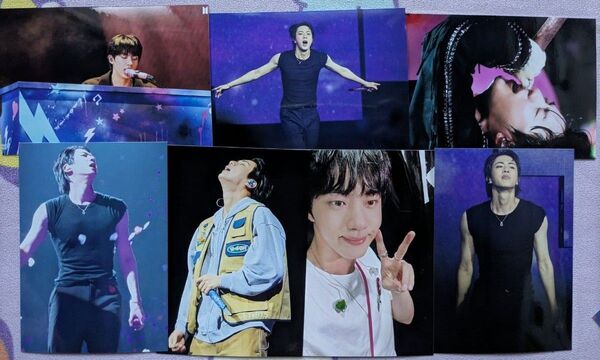 BTS JIN RUNSEOKJIN L判写真 フォト ソクジン バンタン
