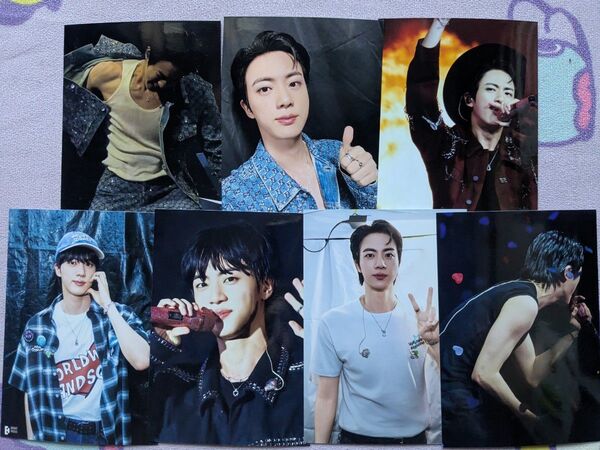 BTS JIN RUNSEOKJIN L判写真 フォト ソクジン バンタン