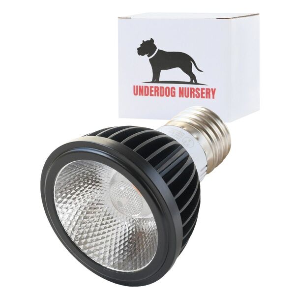 植物育成ライト 10W 4000K 1個 白色 太陽光 フルスペクトル LED