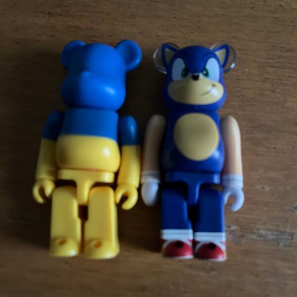 BE RBRICK ベアブリック メディコムトイ SEGA セガ ソニック 2点 セット シークレット シリーズ(中古美品)