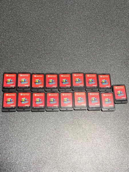 Switch スーパーマリオオデッセイ 17本セット