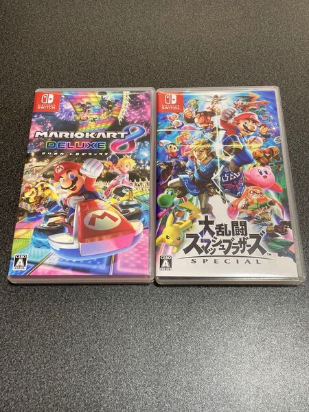 Switch マリオカート8デラックス 大乱闘スマッシュブラザーズSPECIAL 2本セット