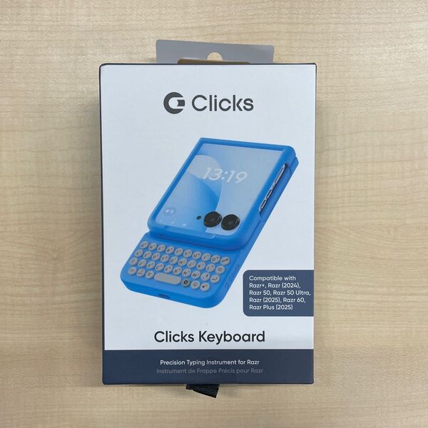 Clicks Keyboard For Razr スマホケース