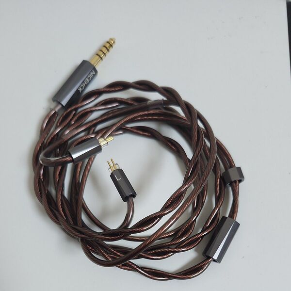 nicehck BerryJam 4.4mm 2pin イヤホンケーブル アップグレードケーブル
