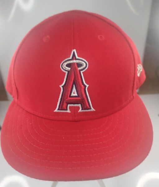 ニューエラ キャップ 59FIFTY MLB new era ロサンゼルスエンゼルス 大谷 菊池 USA製 7 3/4