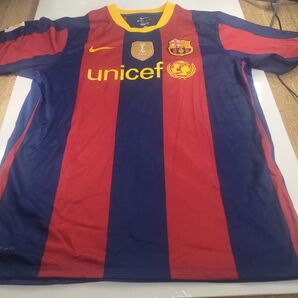 ナイキ FCバルセロナ ユニフォーム モロッコ製 2009 nike ユニセフ メッシ ロナウジーニョ イニエスタ シャビ