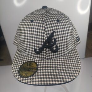 new era キャップ 59FIFTY AT50 ブレーブス USA製 7 1/2 MLB