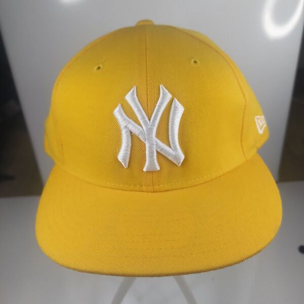 New Era キャップ 59fifty ニューエラ ヤンキース USA製 7 5/8 大谷 ジャッジ 青タグ 90S