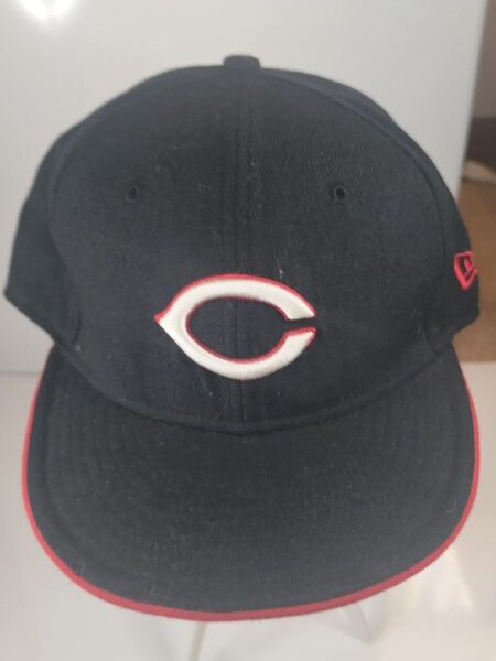 広島カープ new era キャップ 59FIFTY ニューエラ 7 5/8 金本 衣笠 新井 黒田 鈴木誠也 丸 前田