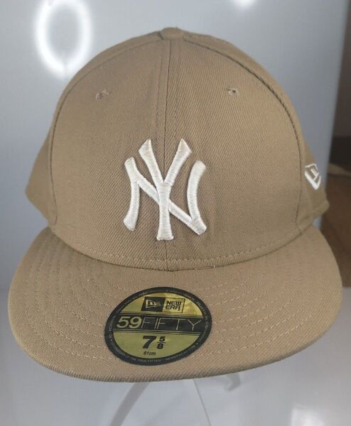 New Era ニューエラ 59FIFTY キャップ ヤンキース USA製 7 5/8 青タグ 90S