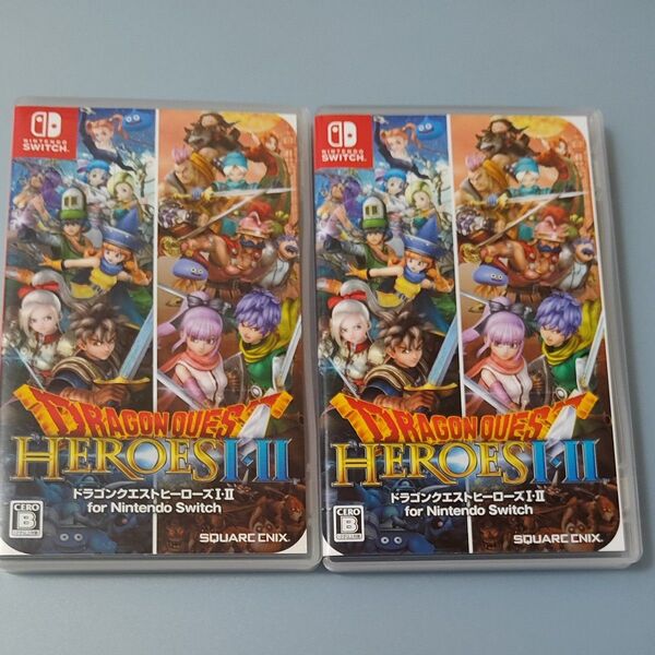 【Switch】 ドラゴンクエストヒーローズI・II for Nintendo Switch 2個セット【中古】
