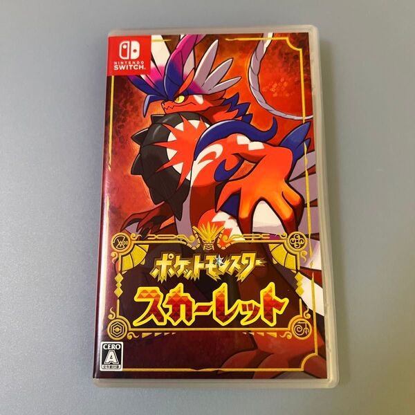 【Switch】ポケットモンスター スカーレット【中古】
