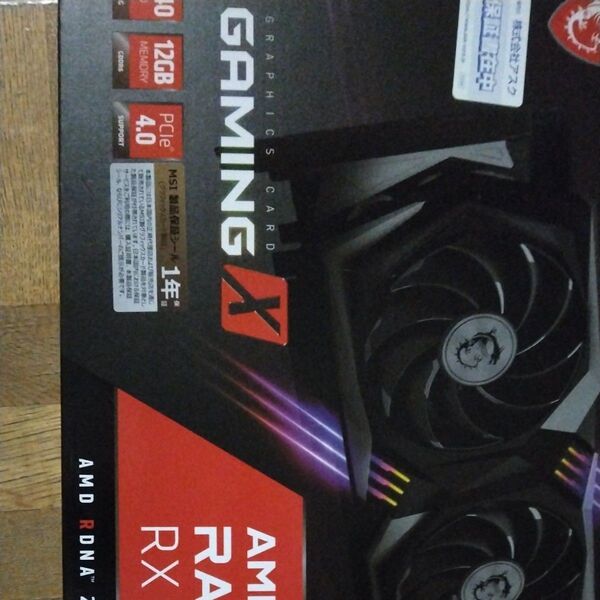 ジャンク品 RADEON RX6700XT GAMING X 12G