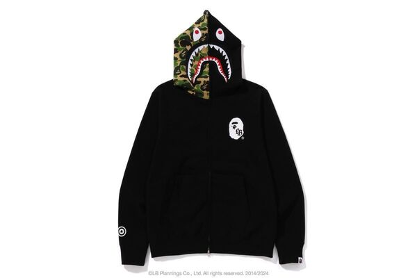 【 BAPE X LBWK 】S15 SHARK FULL ZIP HOODIE Mサイズ